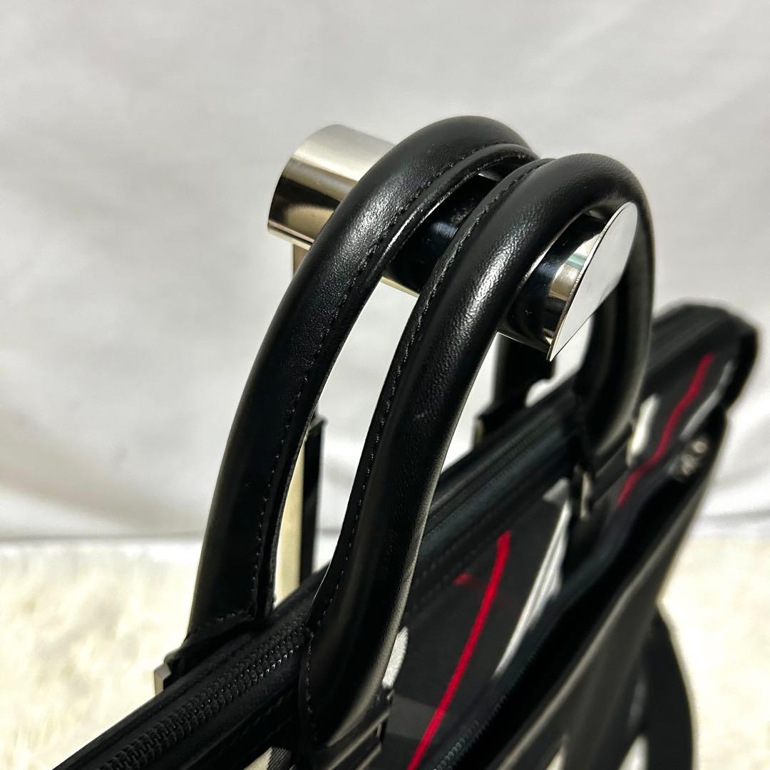 未使用級　バーバリーブラックレーベル　ブリーフケース　2way ショルダーバッグ