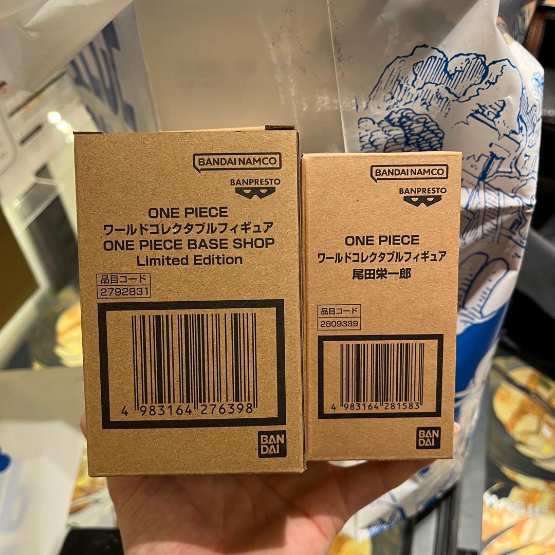 ONE PIECE BASE SHOP ワーコレ 尾田栄一郎 ルフィ セット
