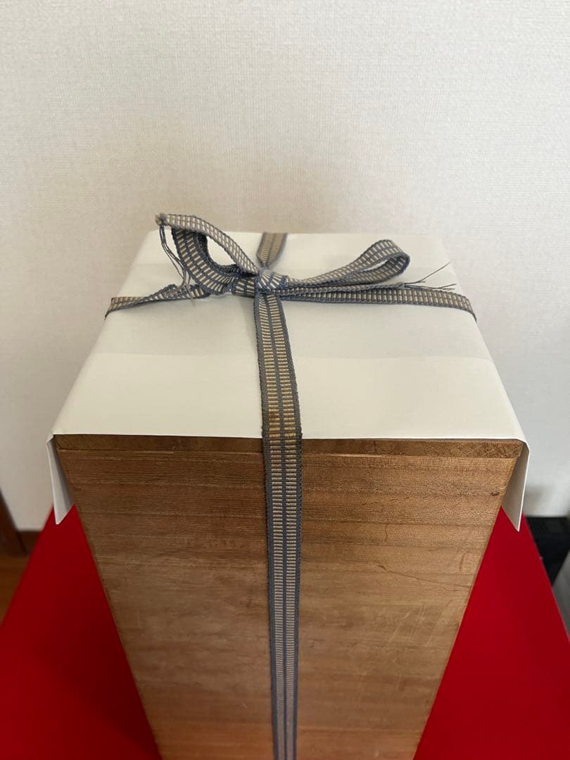 【特価】柳雨軒 三代 人間国宝 徳田八十吉（正彦銘）碧明釉 花生 T254