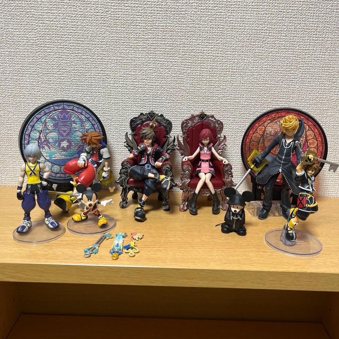 キングダムハーツ フィギュア まとめ売り　UDF ディズニー　一番くじ