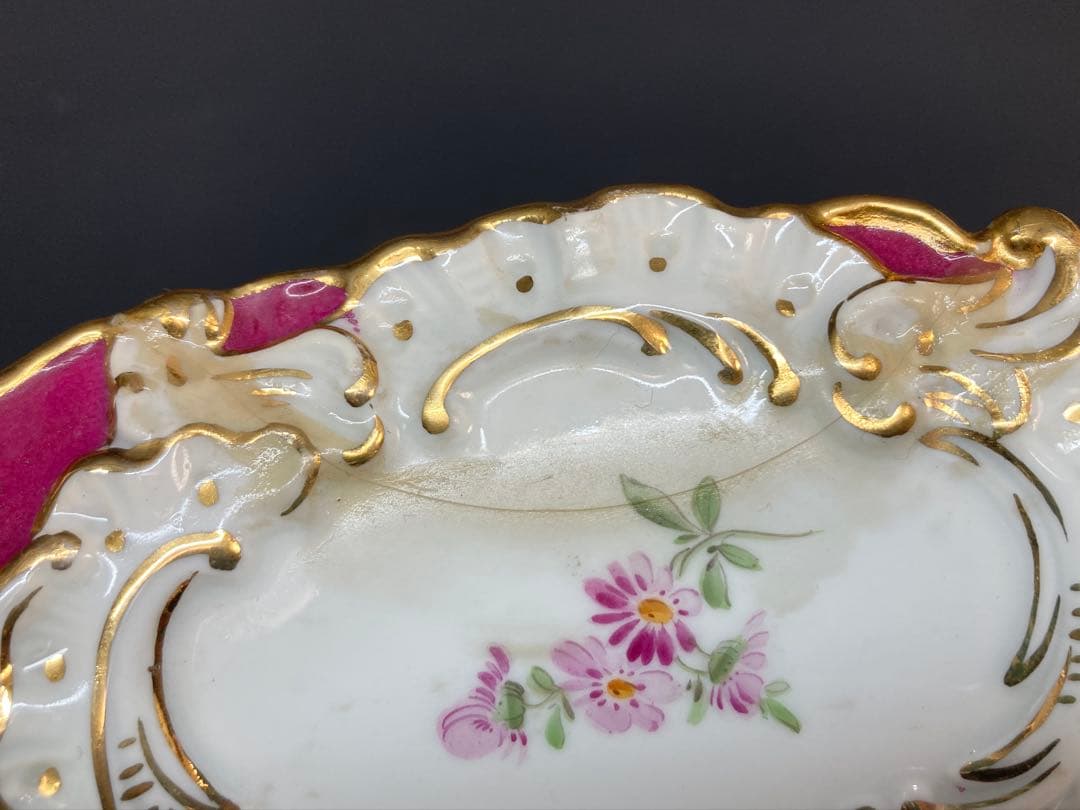 マイセン　飾り皿　大サイズ