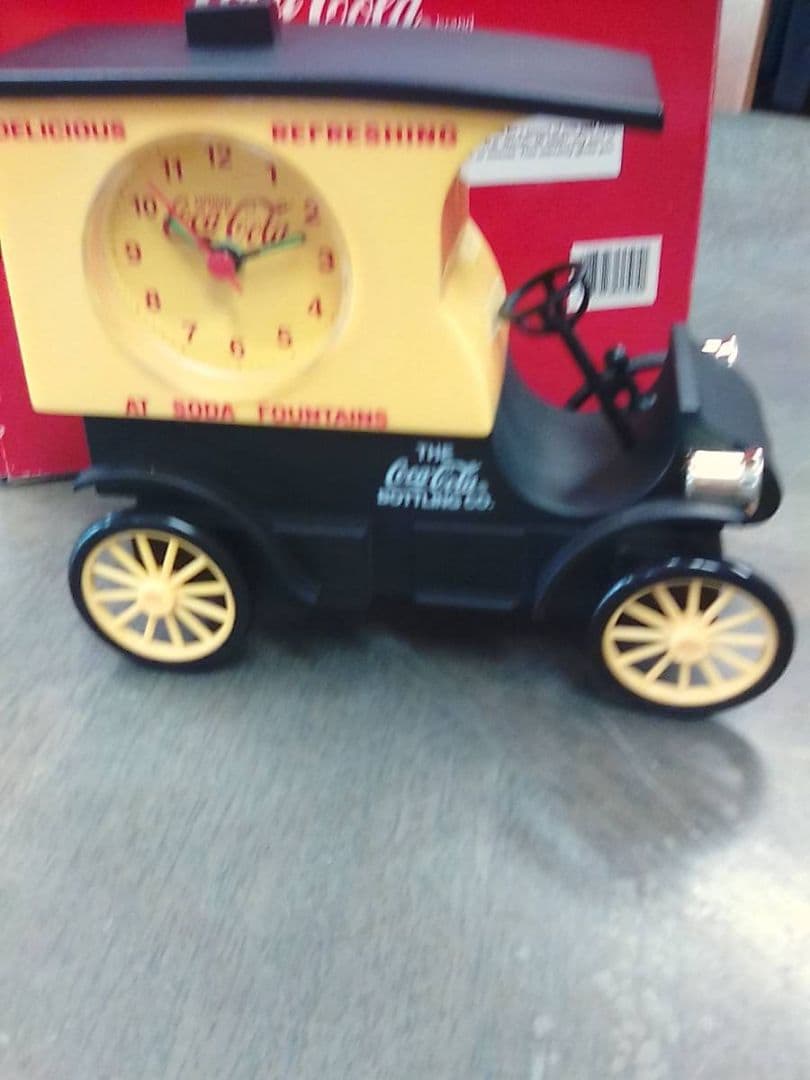ビンテージコカ・コーラトラックアラ―ム時計