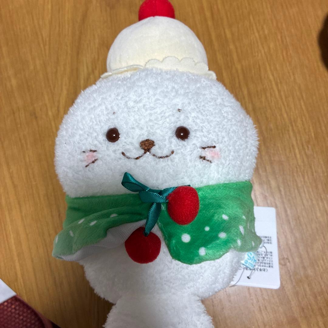 しろたん キラしゅわスイーツくじ 特賞 クリームソーダ　ぬいぐるみ