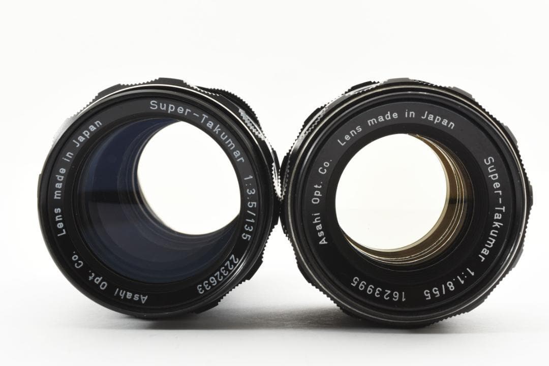 【単焦点2点セット】Super Takumar 55mm 135mm SO239
