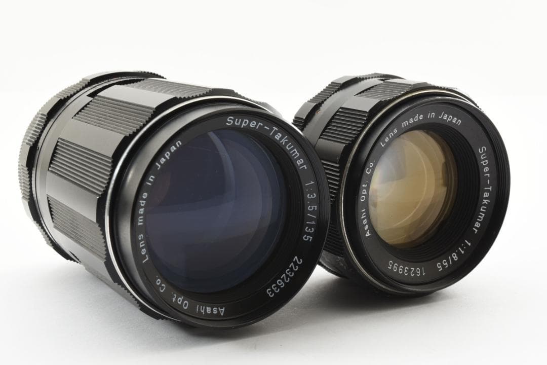 【単焦点2点セット】Super Takumar 55mm 135mm SO239