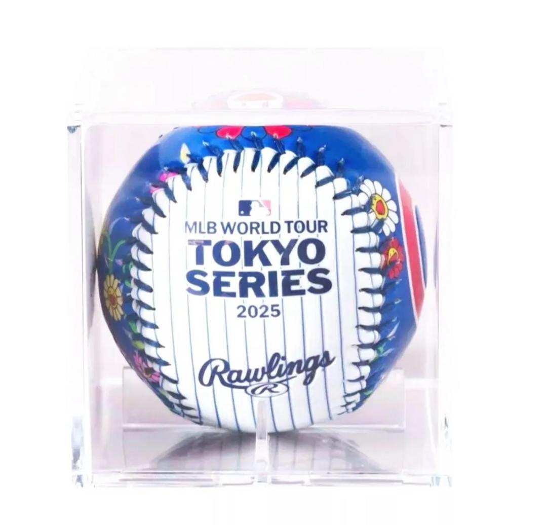 村上隆 MLB コラボ 東京シリーズ ドジャース カブス レプリカボール 2個