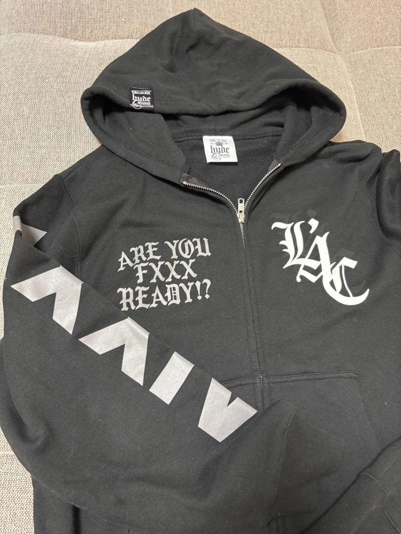 L'Arc〜en〜Ciel hydeバースデー　ハイ誕祭LACパーカーｓサイズ