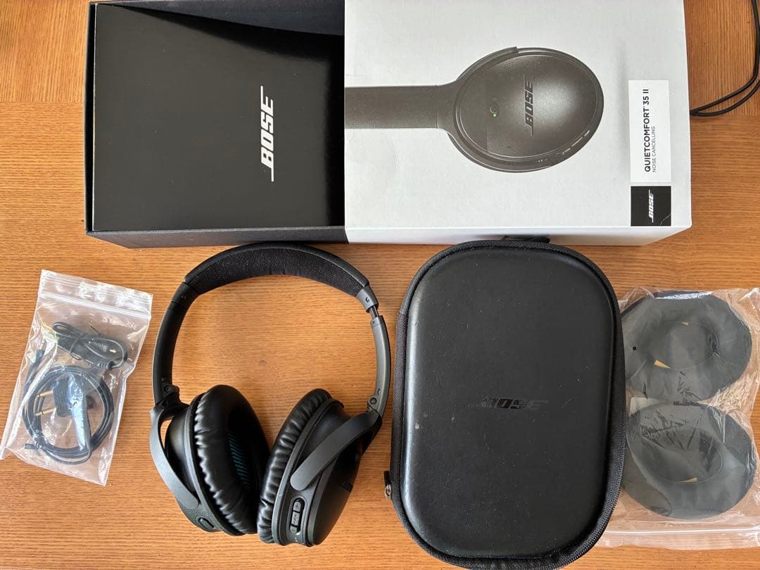 Bose QuietComfort 35 II 新品イヤーパッド付き