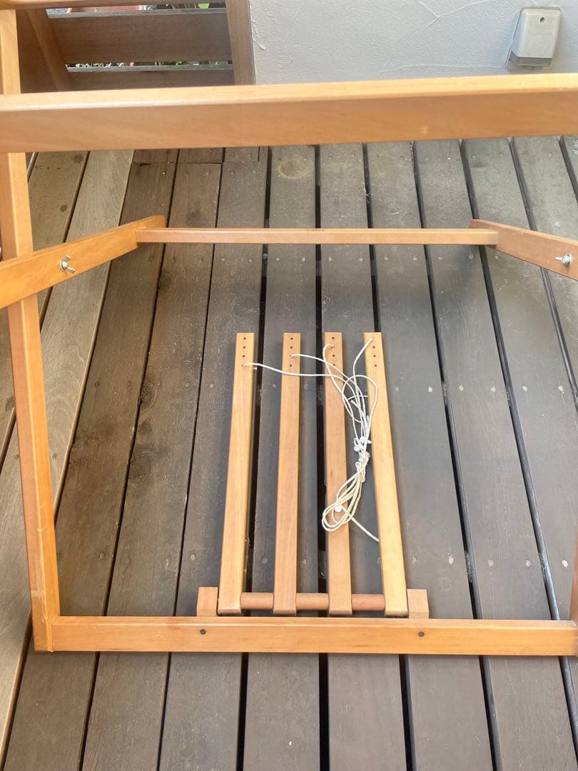 アシュフォード 4枚綜絖織り機 80サイズ用 スタンド ペダルスタンド