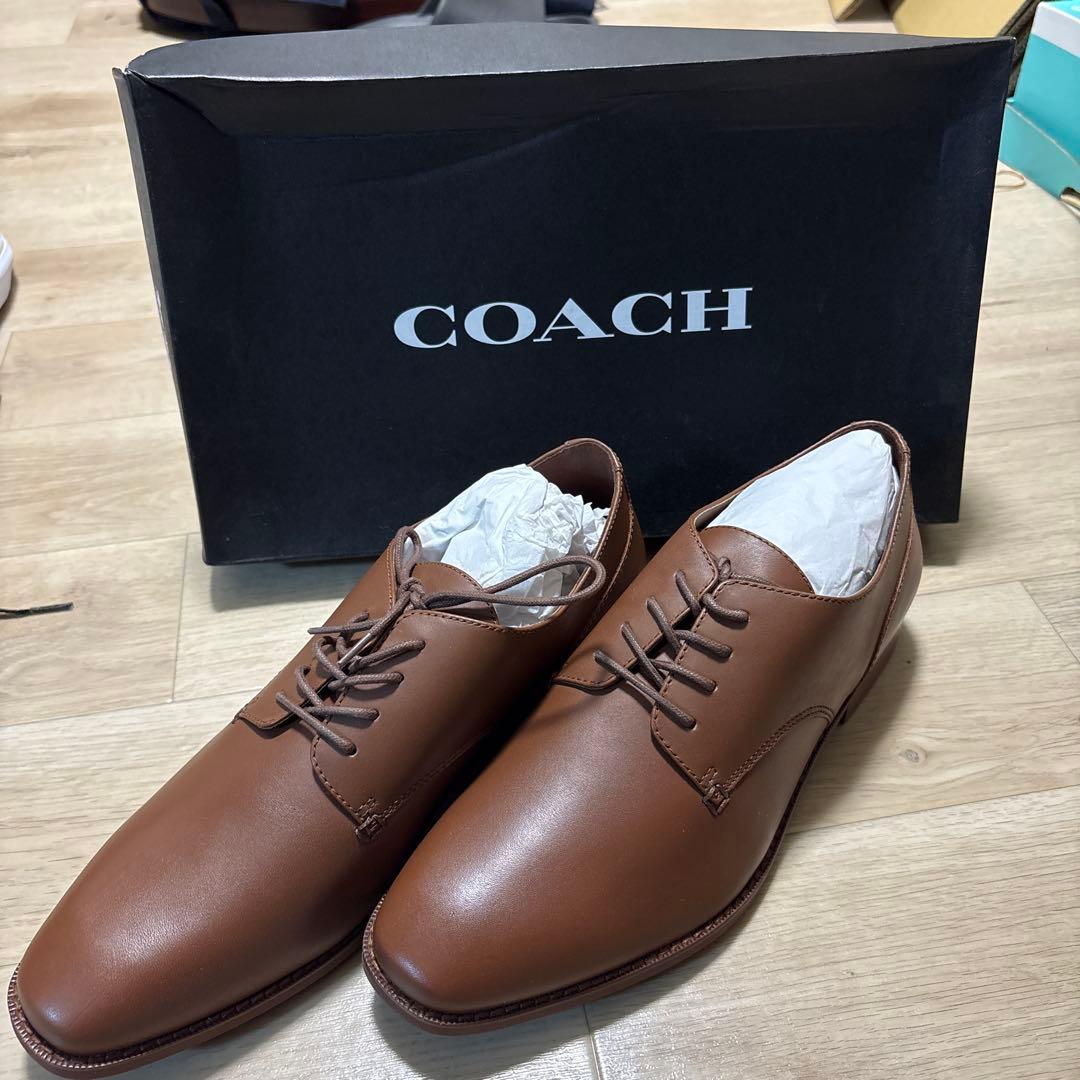 【半額以下！】コーチ Coach ダービーシューズ ブラウン 27.5cm