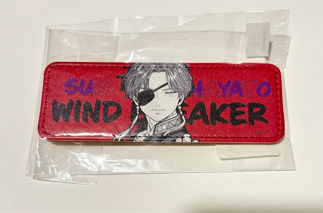 蘇枋隼飛 レザーバッジ　WIND BREAKER