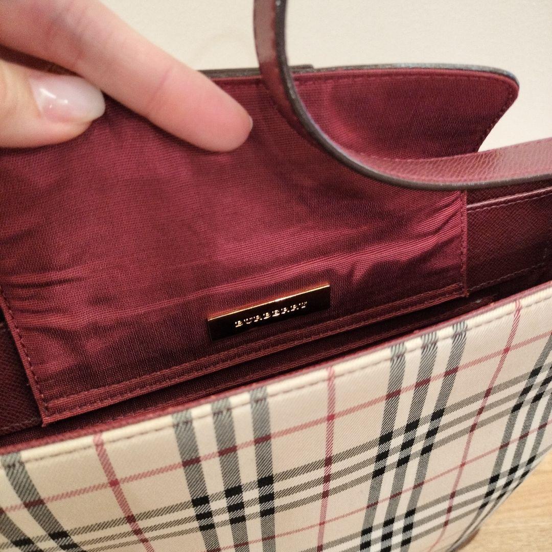 Whiteboo!! 　Burberry チェック柄 ショルダーバッグ