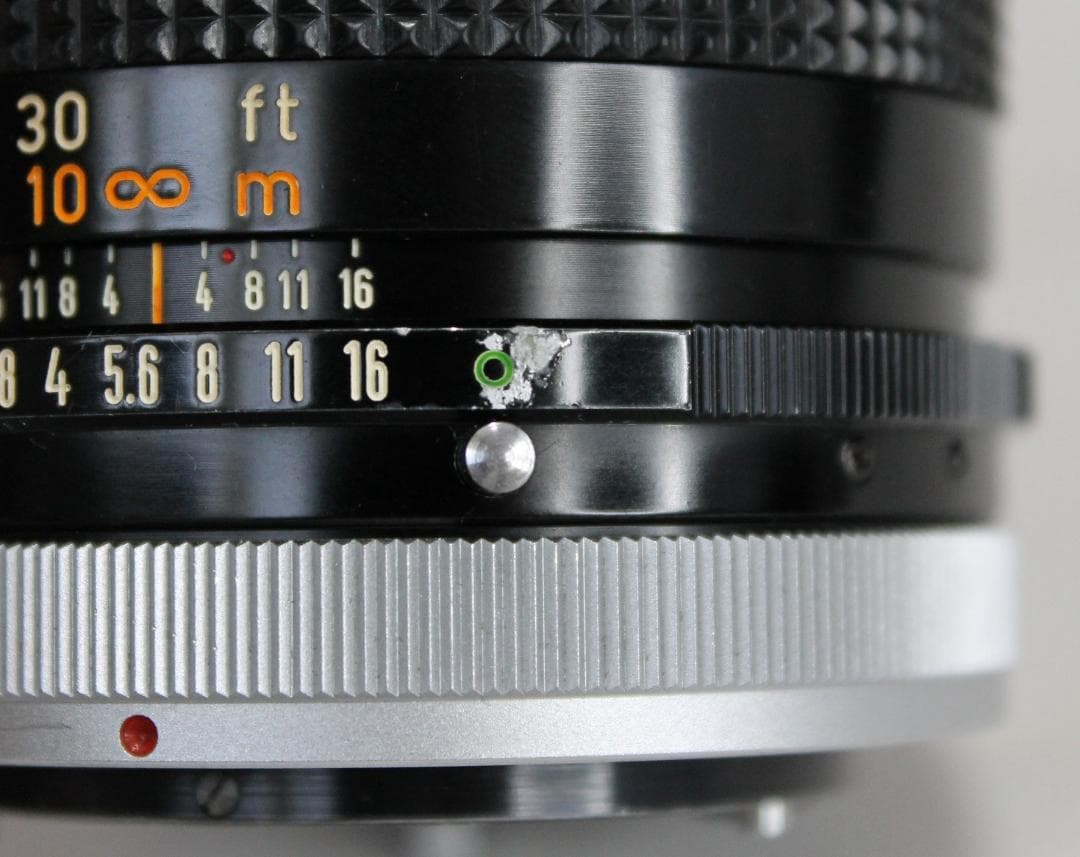 レンズ(単焦点) Canon FD 50mm F1.8 S.C +FD 28mm F3.5 S.C