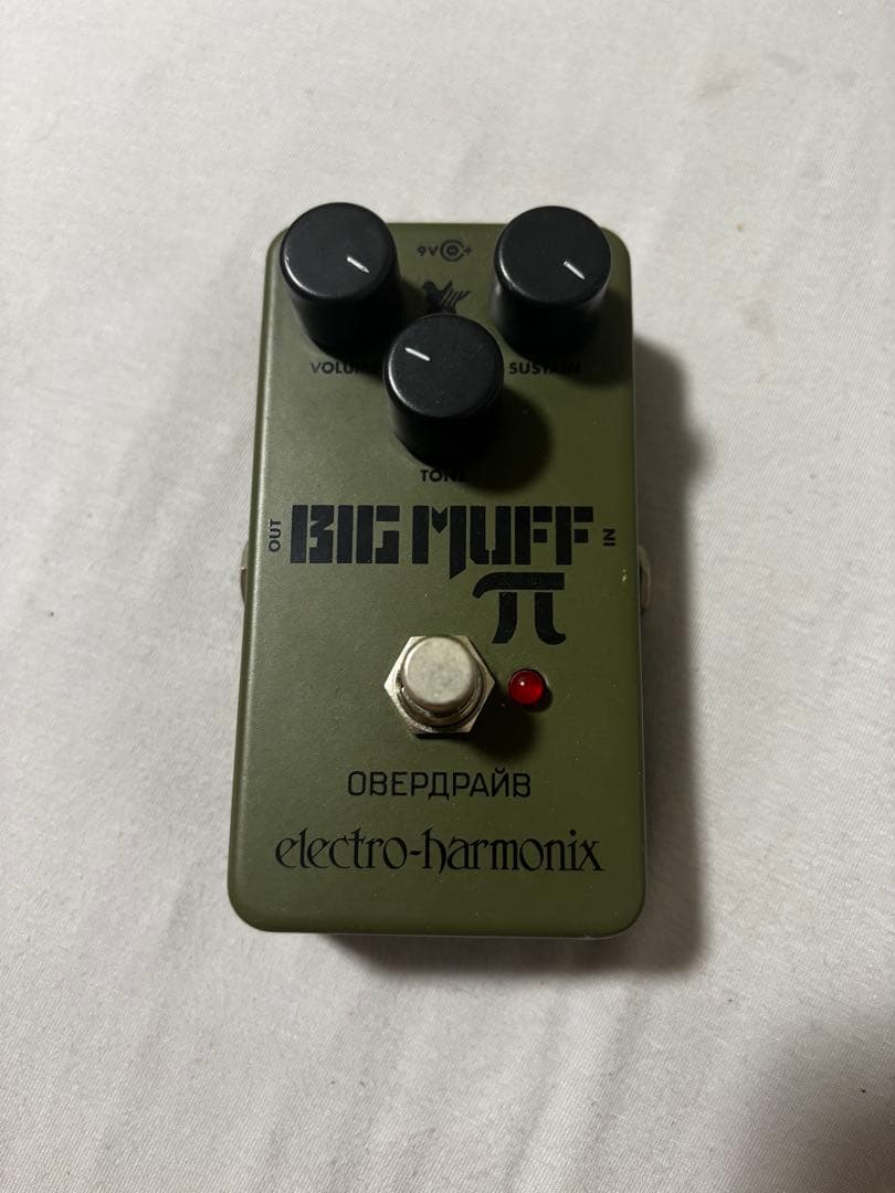 ギター electro-harmonix GreenRussian Big Muff