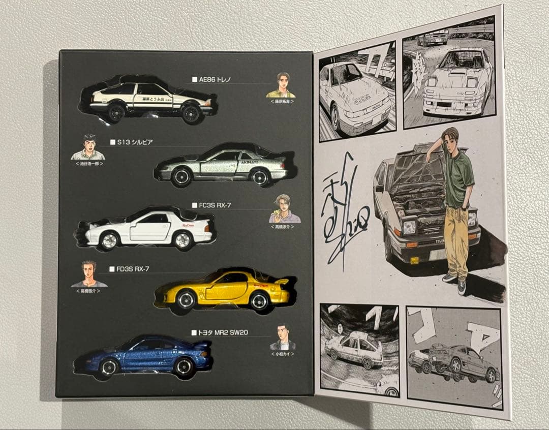 イニシャルD 頭文字D ドリームトミカ　東京オートサロン　おまけ付