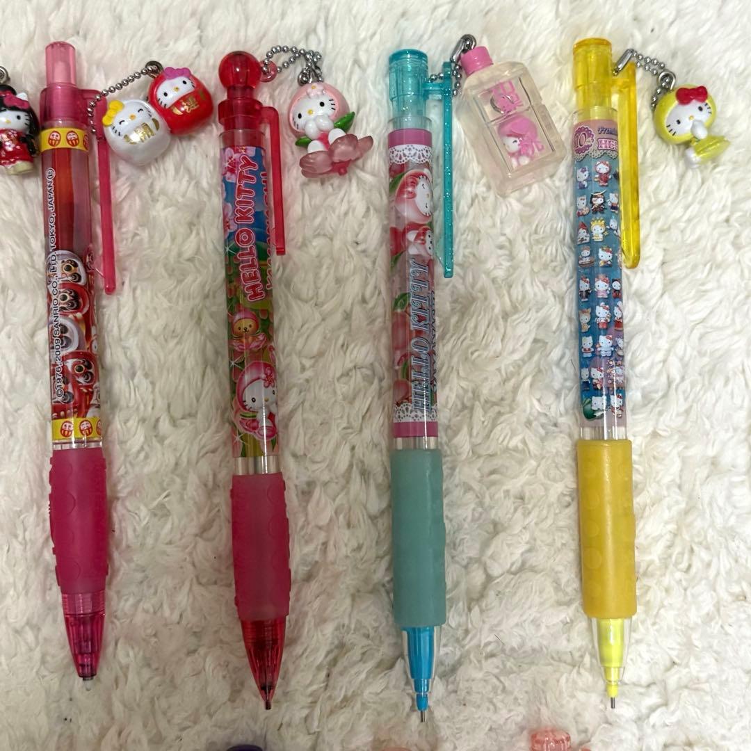 ご当地キティちゃん　シャープペンシル ボールペン 15本セット