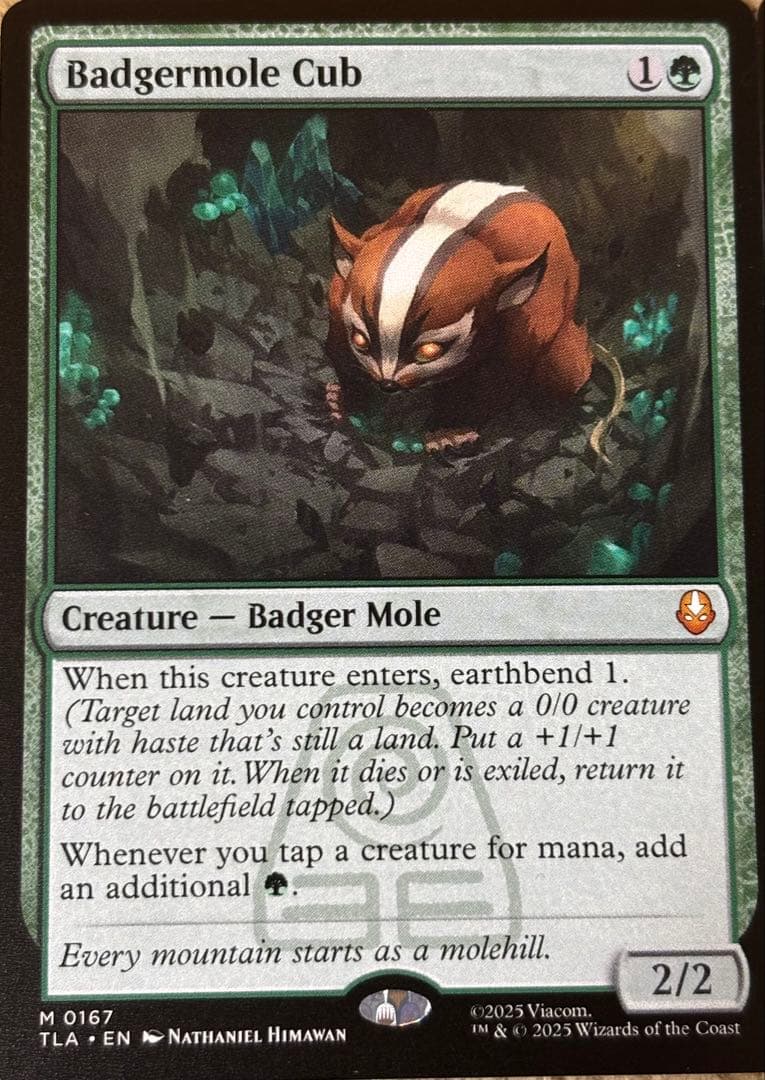 【MTG】アナグマモグラの仔 3枚セット