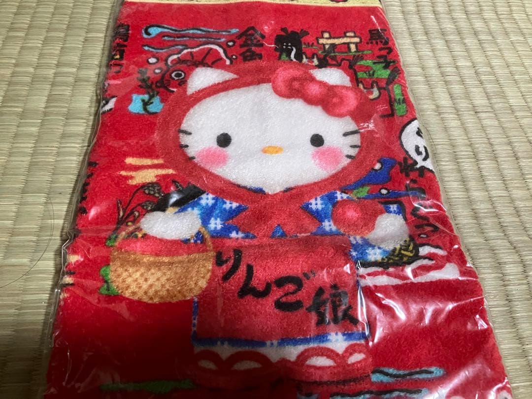 ご当地キティ　タオル　ハンカチ　みちのく　未開封品