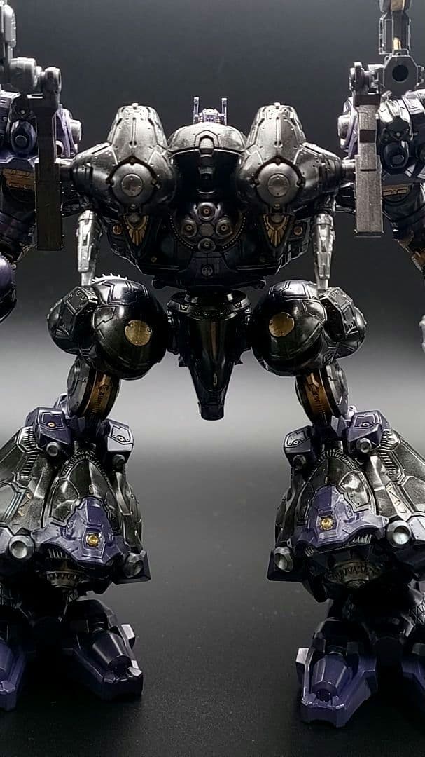 【玄鋼謹製】30MM アーマードコア6 オープンフェイス　フル塗装完成品