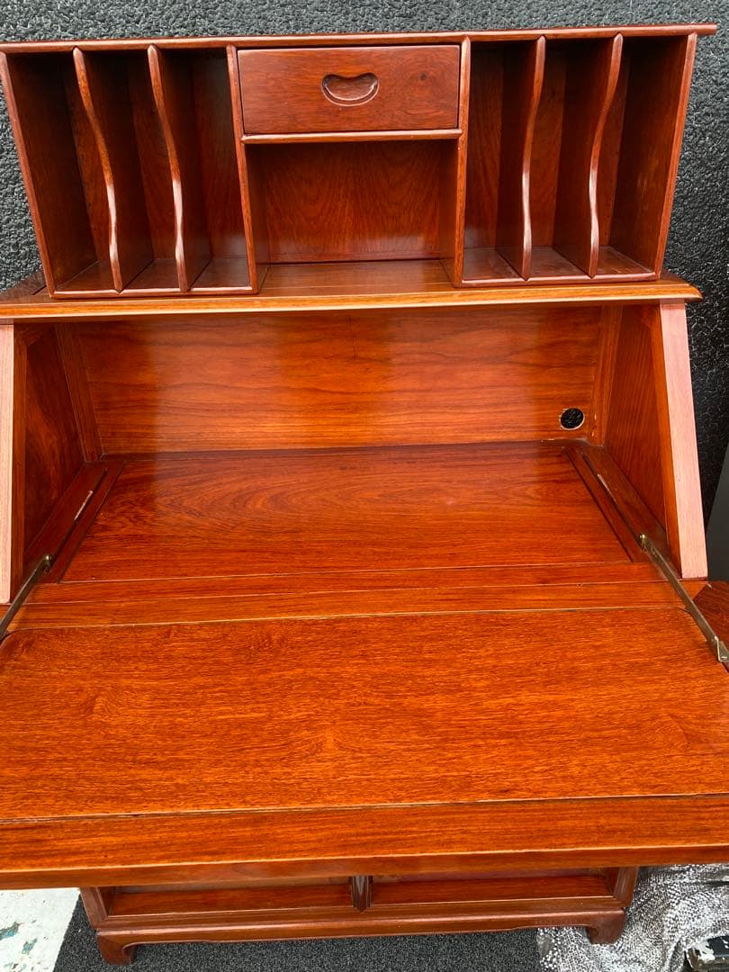 最高級♦️希少アンティーク♦️美しい木目 ライティングピューロー♦️大容量収納♦️送料込