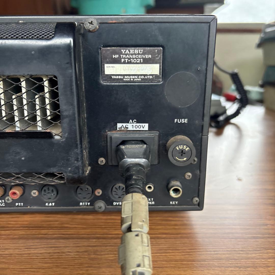 Yaesu FT-1021 &. スタンドマイクMD1 (ジャンク)