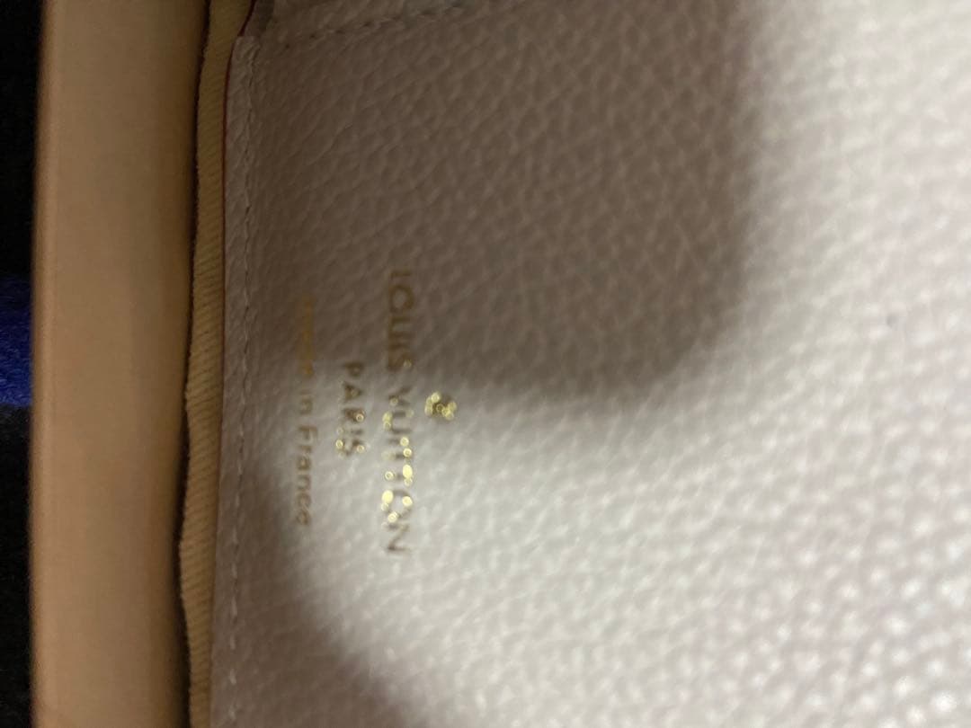 最終値下げ　Louis Vuitton ライトグレー 三つ折り財布