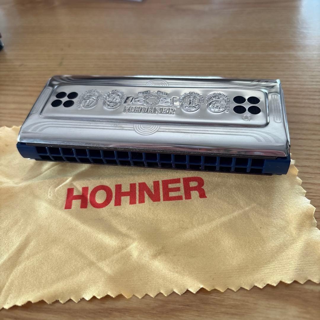Hohner Tremolo Soloist CG G調ハーモニカ 除菌済み