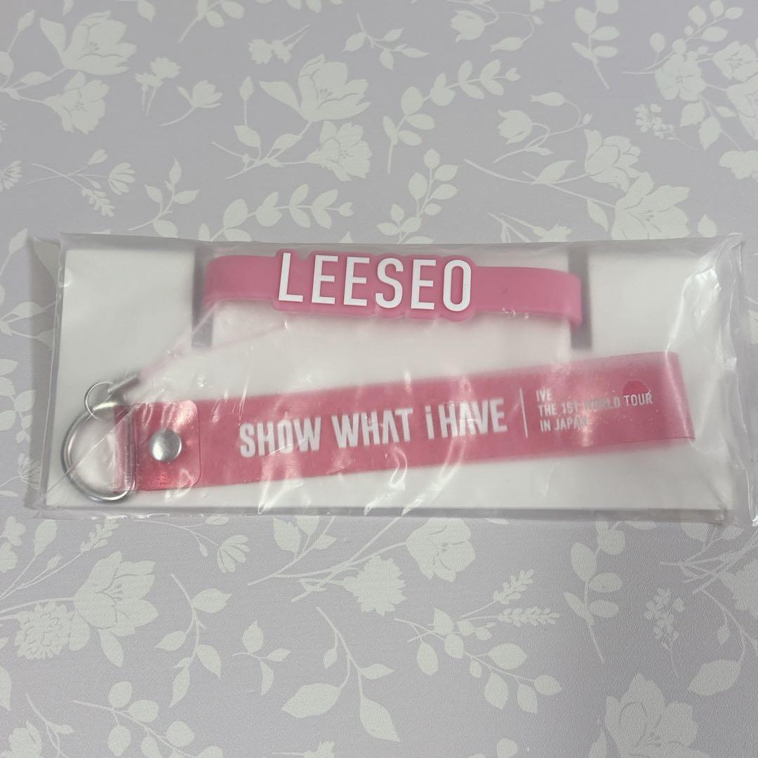 IVE イソ ペンライト ライトスティック ラバーバンド ストラップ