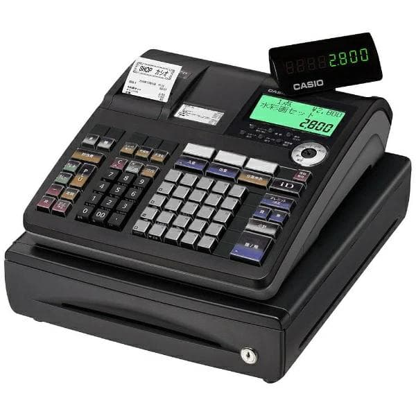 カシオ レジスター 25部門 ネットレジドロア分離型TE-2800-25SBK