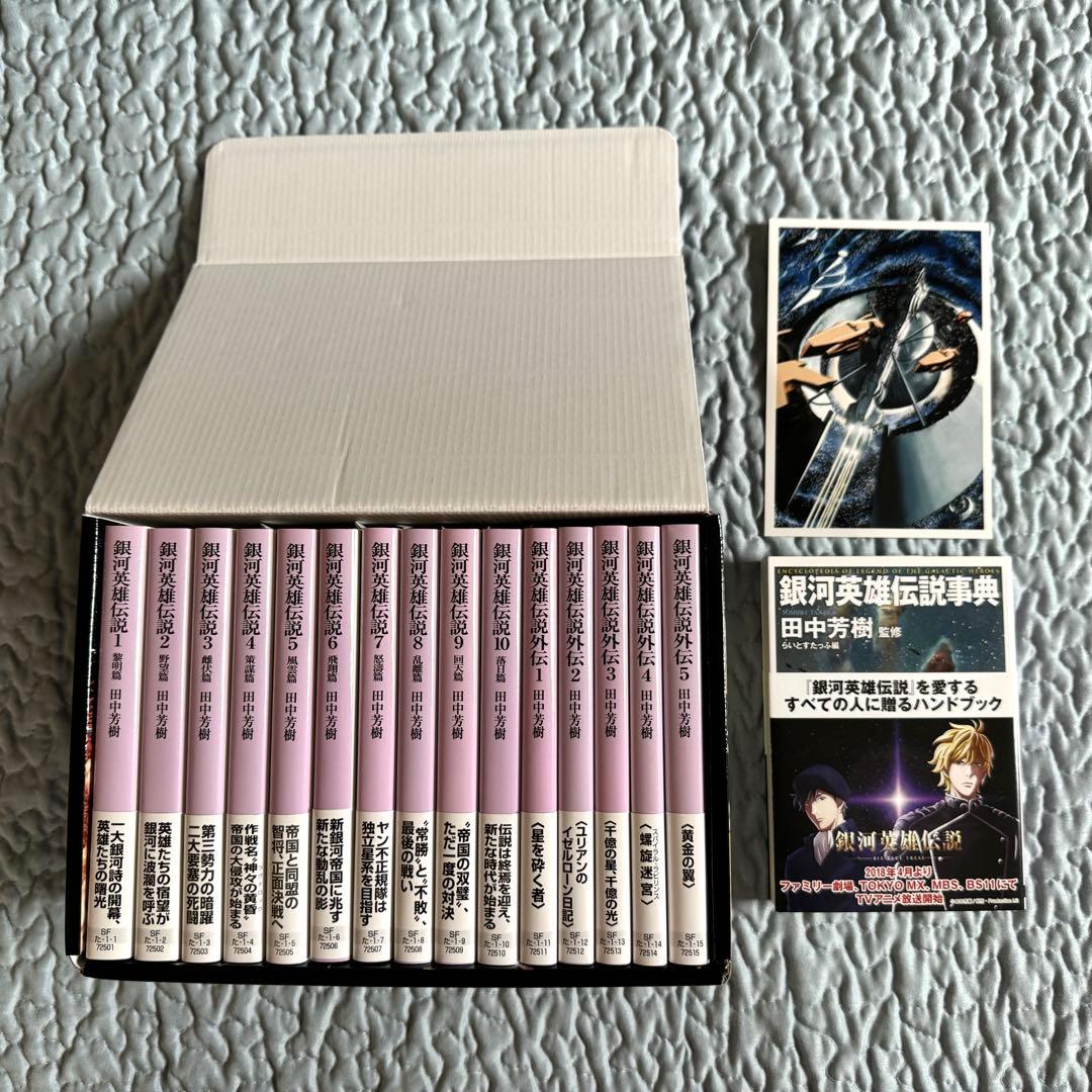 銀河英雄伝説 全15巻 BOXセット 田中芳樹 創元SF文庫版