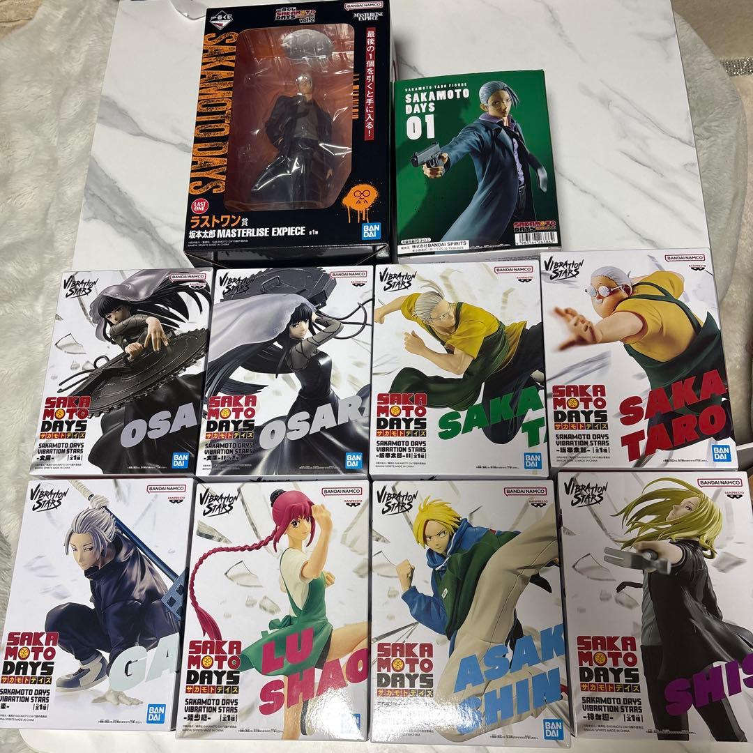 SAKAMOTODAYS フィギュア　10体セットおまけ付き！