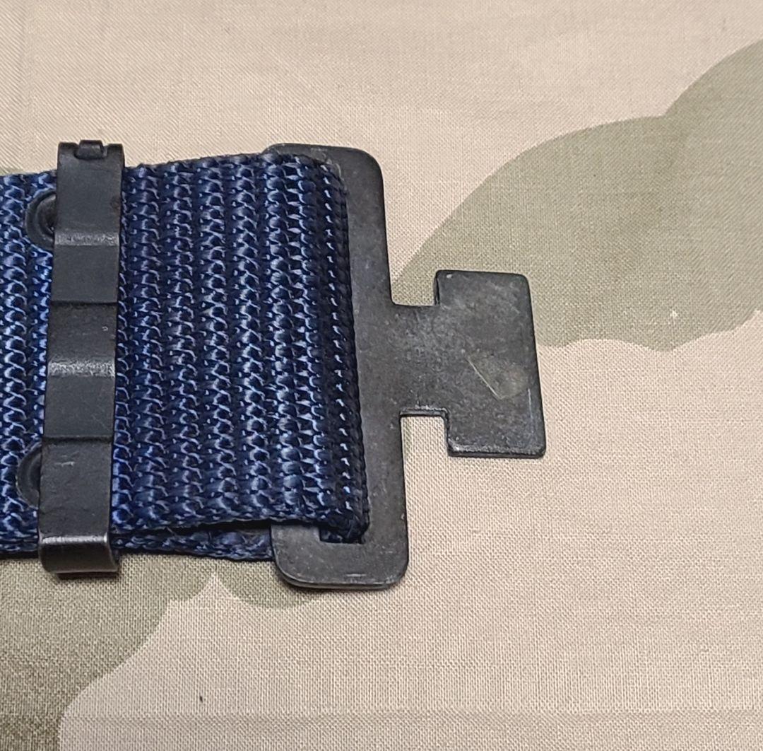 ベトナム戦争装備 希少レア DAVIS型ナイロンベルト青色