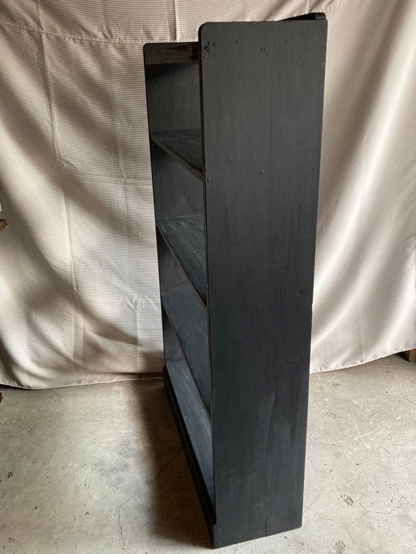 古道具　木製棚　本棚　飾り棚