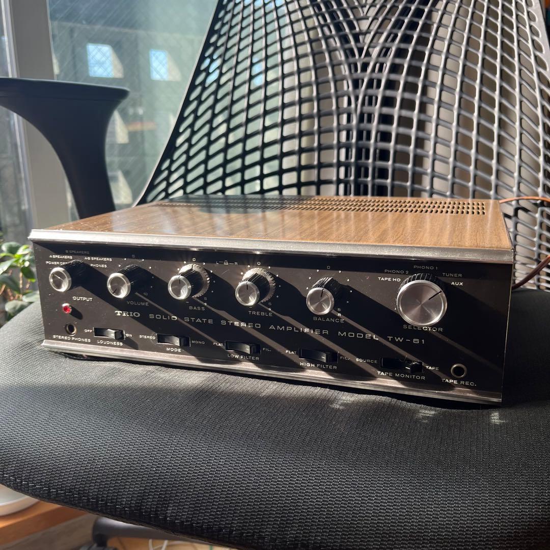 TW-61 TRIO プリメインアンプ　2025年整備済み動作品
