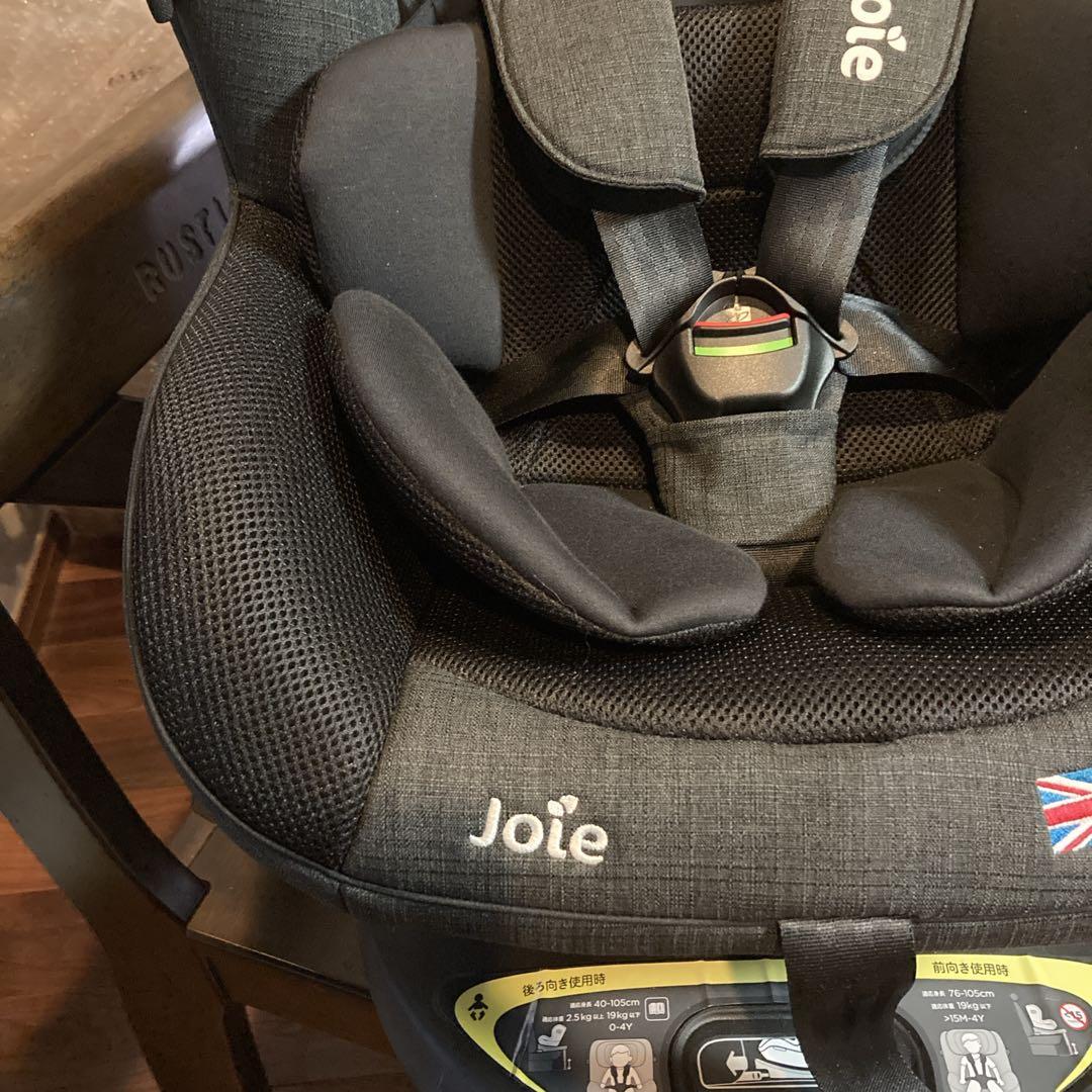 極美品✨Joie チャイルドシート アイアーク360° キャノピー付 ブラック