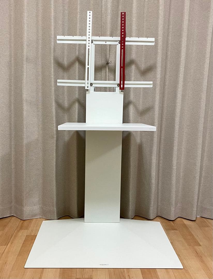 イコールズ WALL V3ハイタイプ 棚板付 EQUALS 壁寄せテレビスタンド