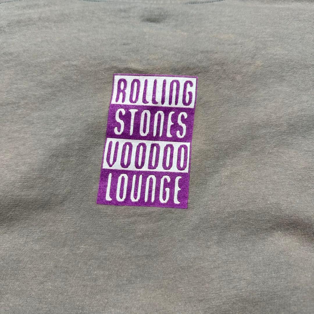 ローリングストーンズ L スパイクタン パープル グレー 90s