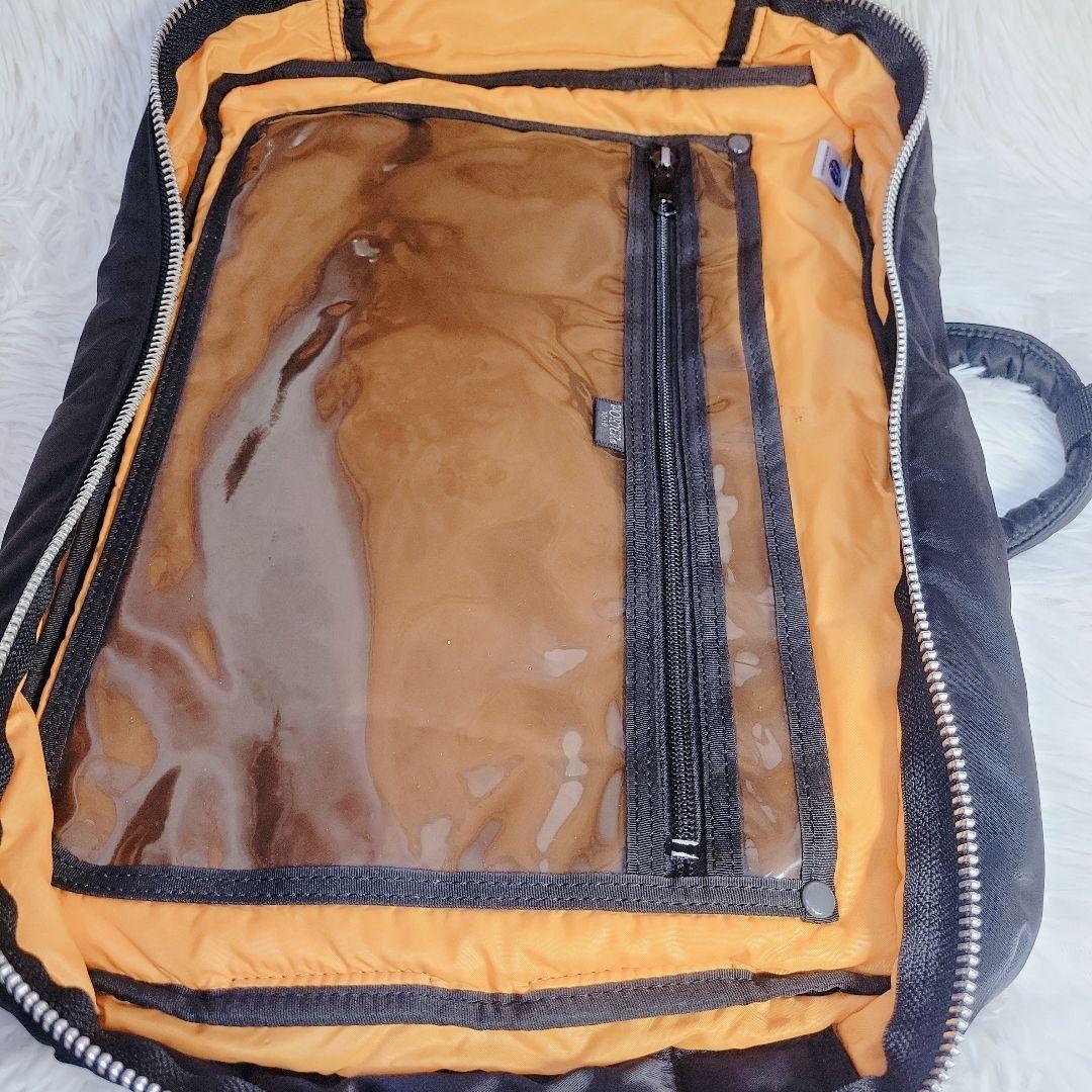 ロゴ綺麗 ✨ポーター PORTER 3way タンカー リュック ビジネスバック