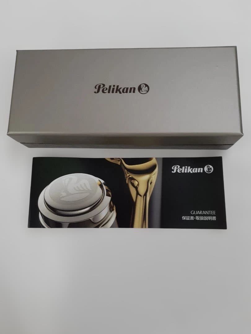 【新品未使用】ペリカン万年筆 クラシックM200マーブルブラウン