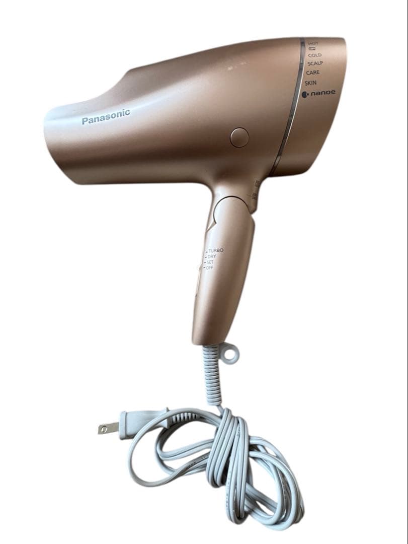 海外両用　Panasonic ドライヤー ナノケア ピンクゴールド　2023年製
