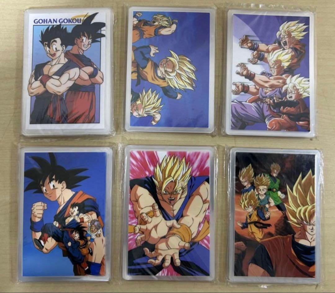 ドラゴンボールZ ラミネートカード　ラミカード　6種類　各10枚　合計60枚