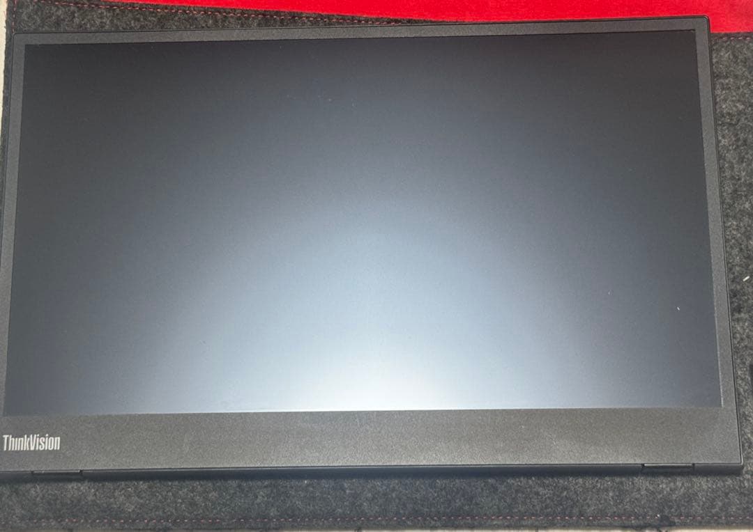 中古　Lenovo Thinkvision M14 2台セット　保証あり