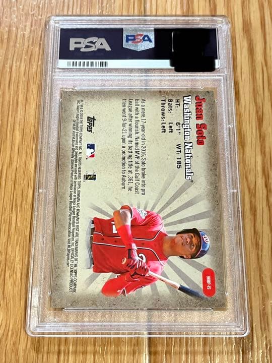 その他 2018 Bowman's B Perfomer Juan Soto PSA10