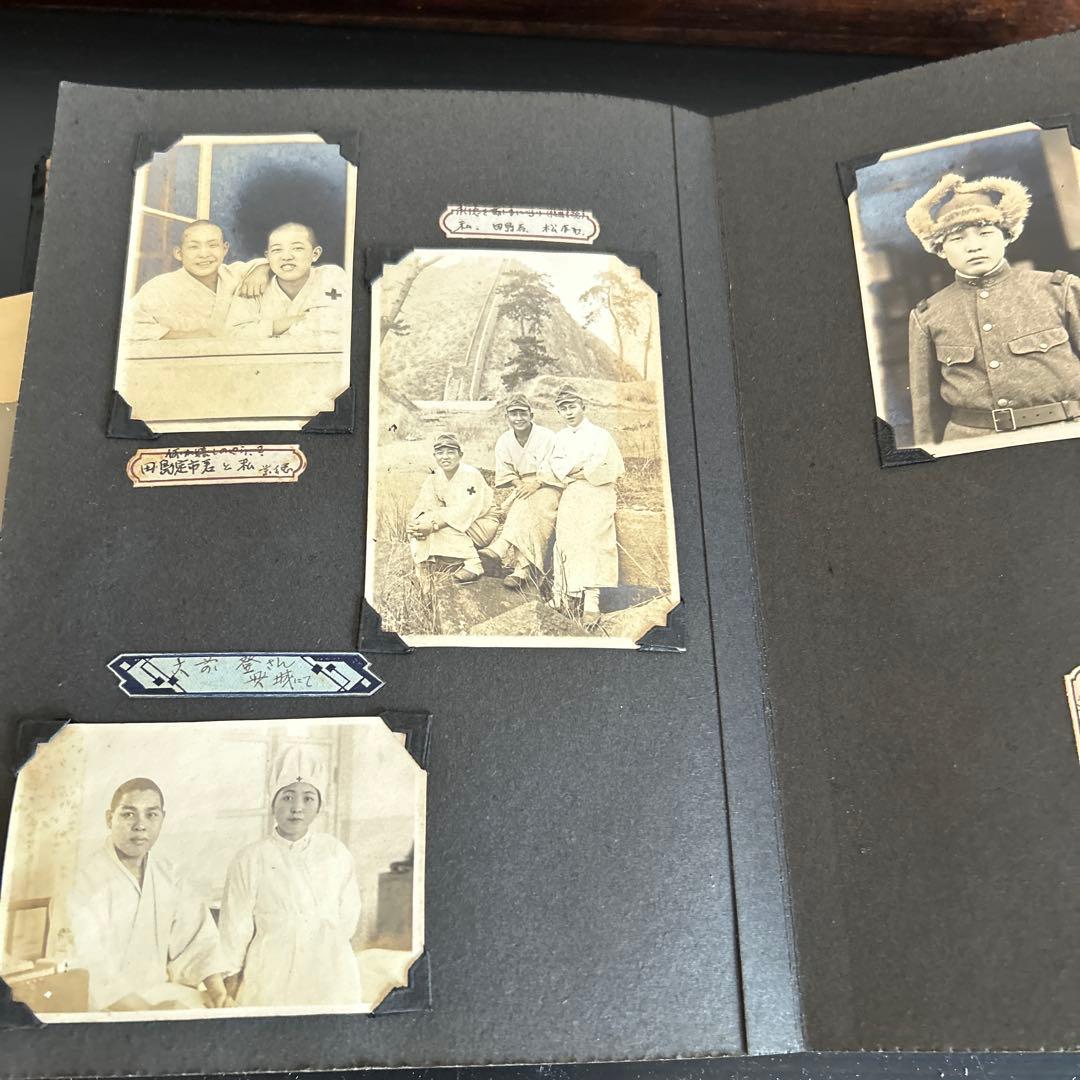 旧日本軍　古写真　奉天陸軍病院・ 台湾高尾　人物像・兵隊さん等　2冊