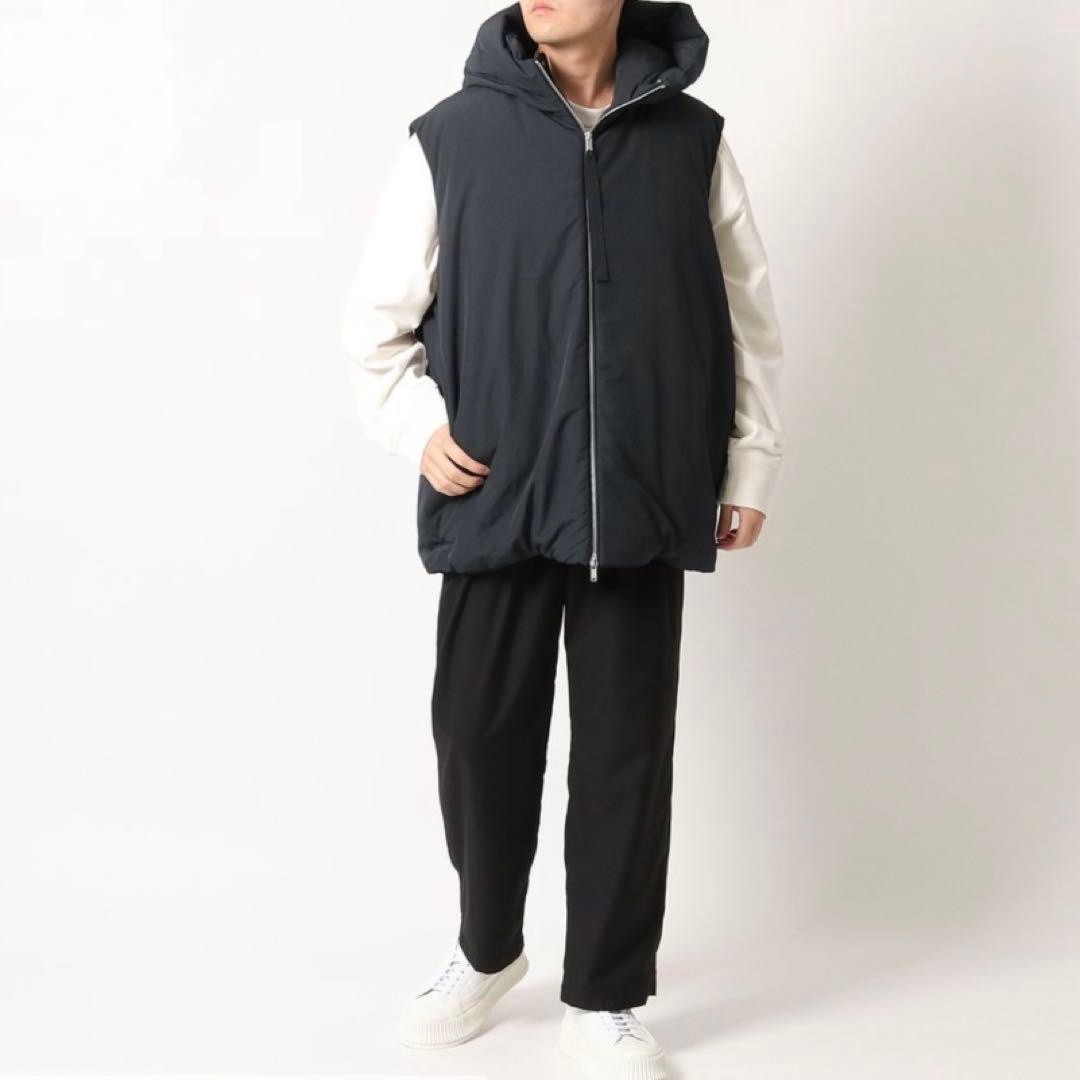 JIL SANDER ジルサンダー　フード付きダウンベスト