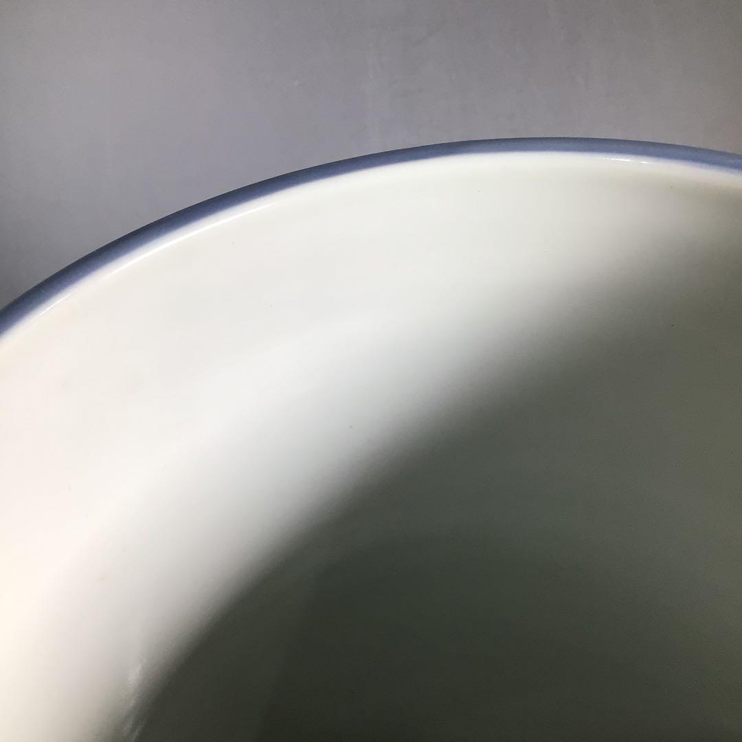 Ｎ６３４　水指　『京焼』『平安　手塚祥堂造』『染付山水文』　共箱　茶道具