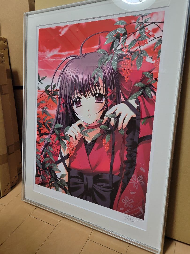 版画　西又葵 『Passion　DX』　アールビバン