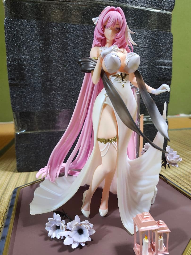 人*間様 ガレージキット 崩壊3rd エリシア(ウェディングドレス) 塗装済み完