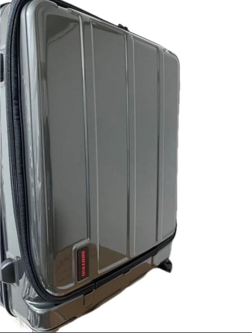 正規品新品ブリーフィングフロントオープンスーツケースH-60F SD スティール