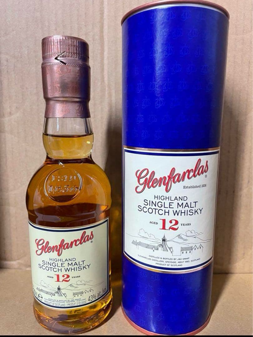 r*r様 グレンファークラス12年 シングルモルトウイスキー 200ml×24